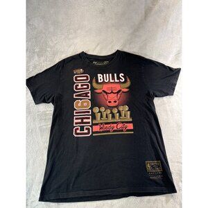 Chicago Bulls Windy City T-Shirt By Mitchell & Ness Hardwood Classics NBA Finals
